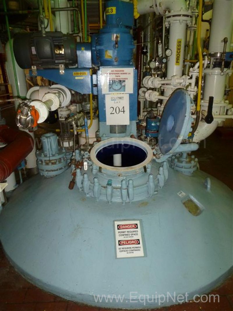 Dedietrich Glass Lined 2000 Gallon Reactor K-403