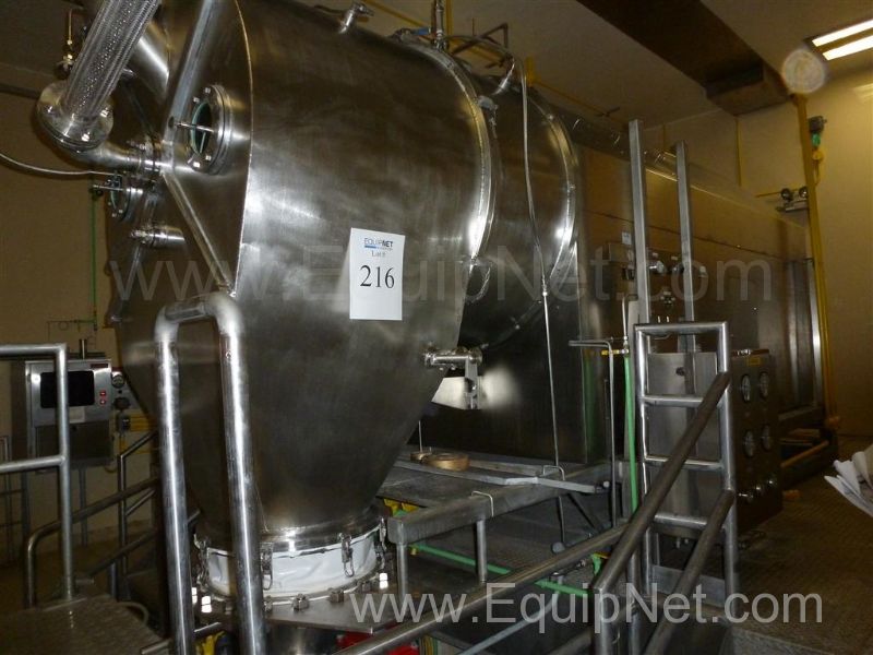 Heinkel HF 1000.1 316Ti Stainless Steel Inverting Filter Centrifuge C-5175 