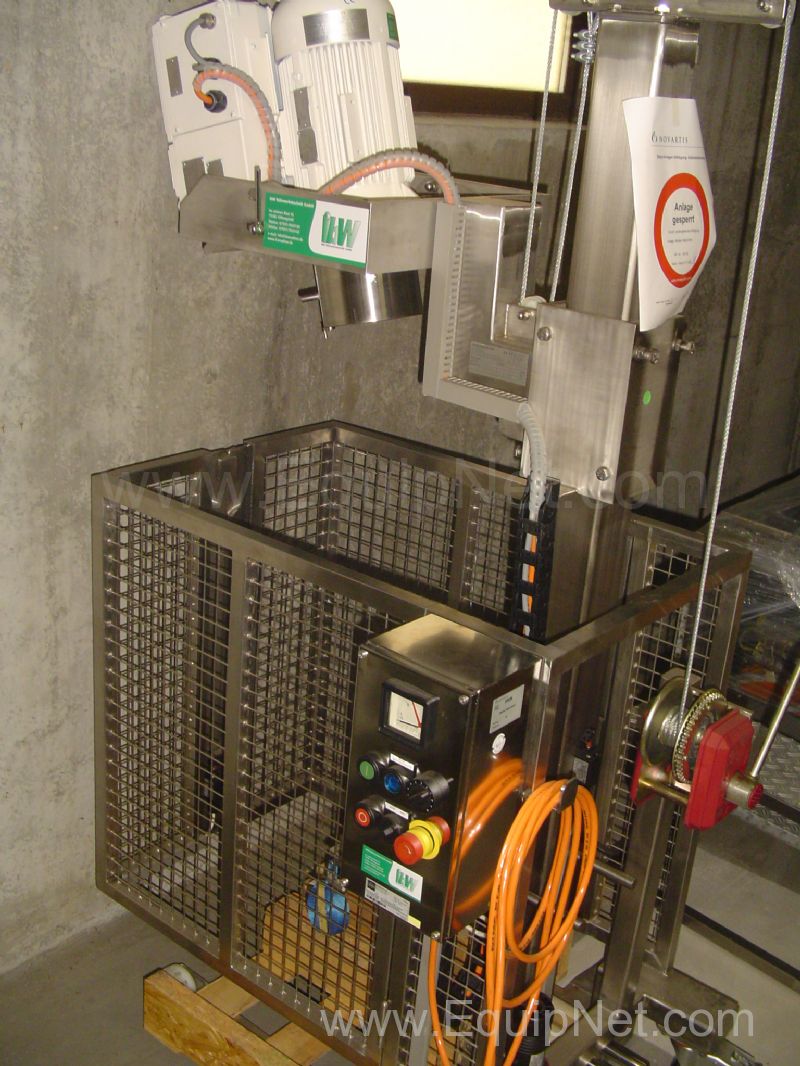 IBW Ruehrer DR 60 Mobile Variable speed Mixer fitted with lifting winch and protective cage