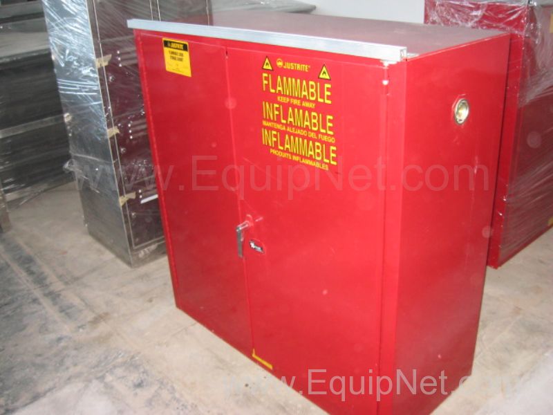 Lot of 2 Safety Cabinet for Inflammable Liquid Storage