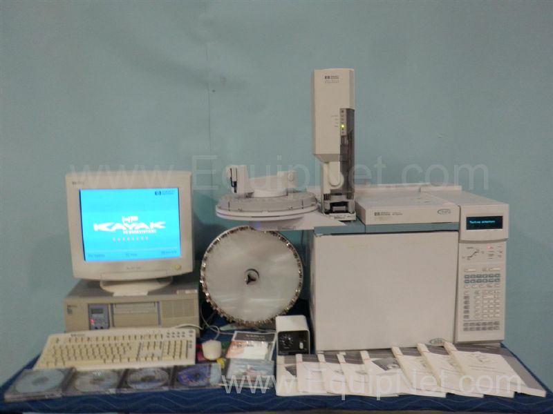 Hewlett Packard 6890 Series Single FID Gas Chromatograph System