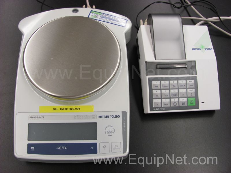 Mettler Toledo PB602-S/FACT Balance 