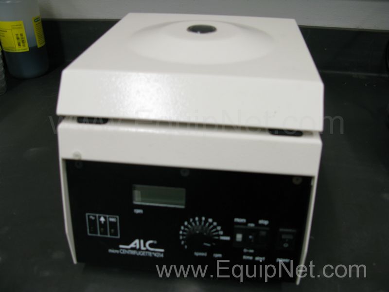 Lot of 4 ALC 4212 Laboratory Micro Centrifuges