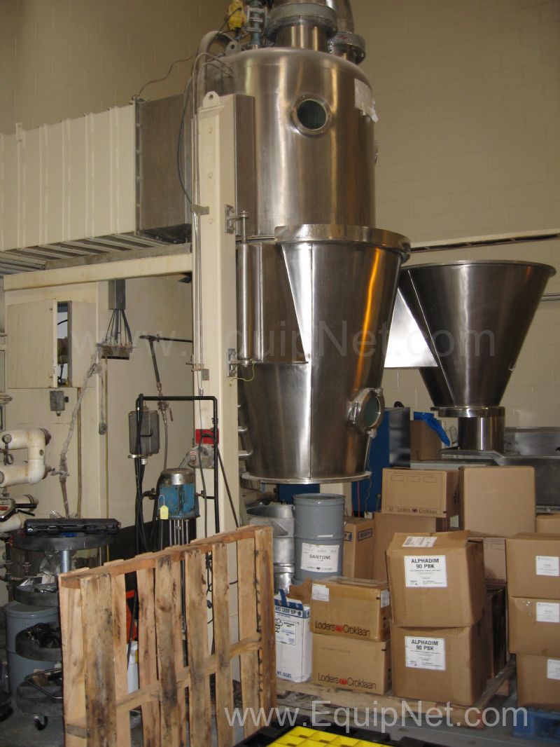Glatt GPCG 30/60 Fluid Bed Dryer with Top Spray and 18 inch Wurster 
