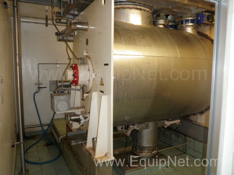 Lodige VT 3000 Stainless Steel 3000 Litre Horizontal Jacketted Homogenizing Mixer Tower 2