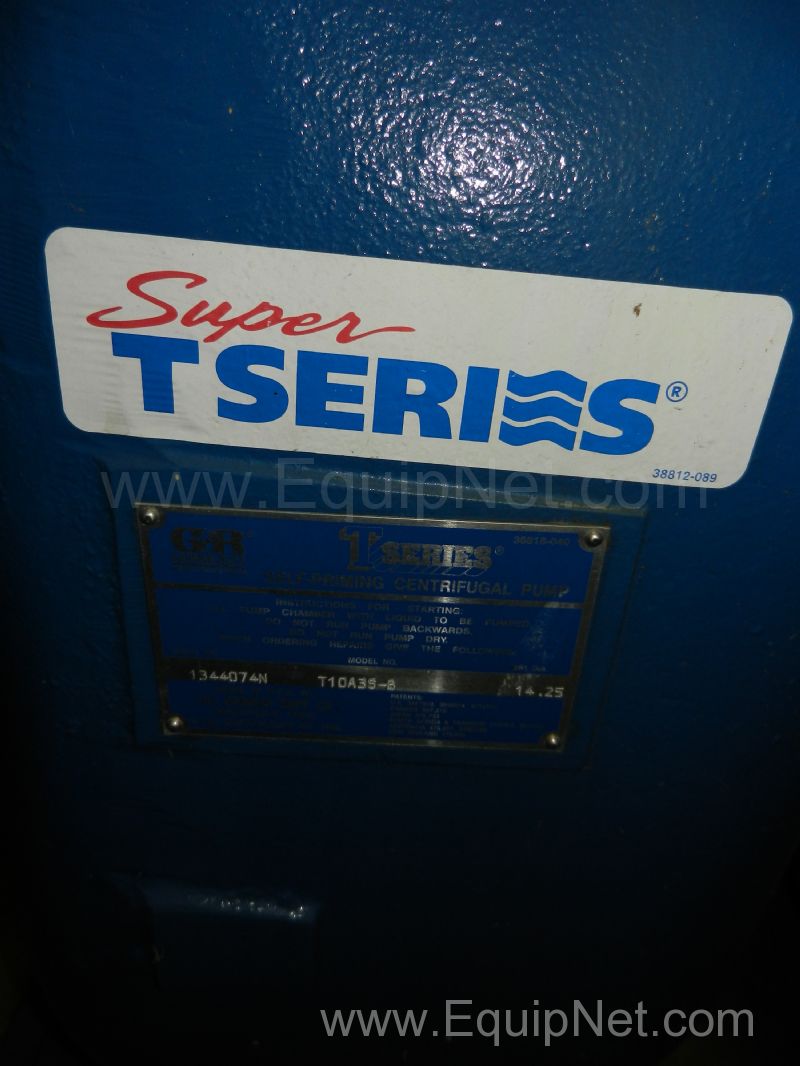 Gorman Rupp Super T Series Self Priming Pump