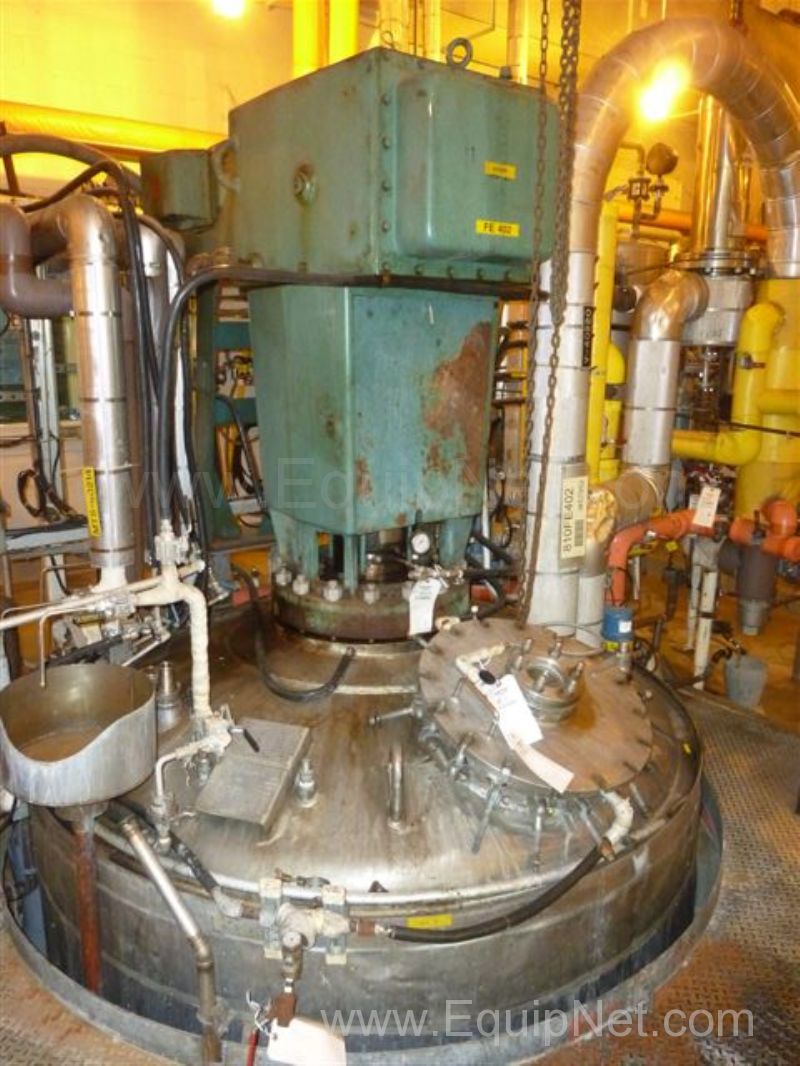 Alloy Fab Stainless Steel 5000 Gallon Fermenter with Agitator