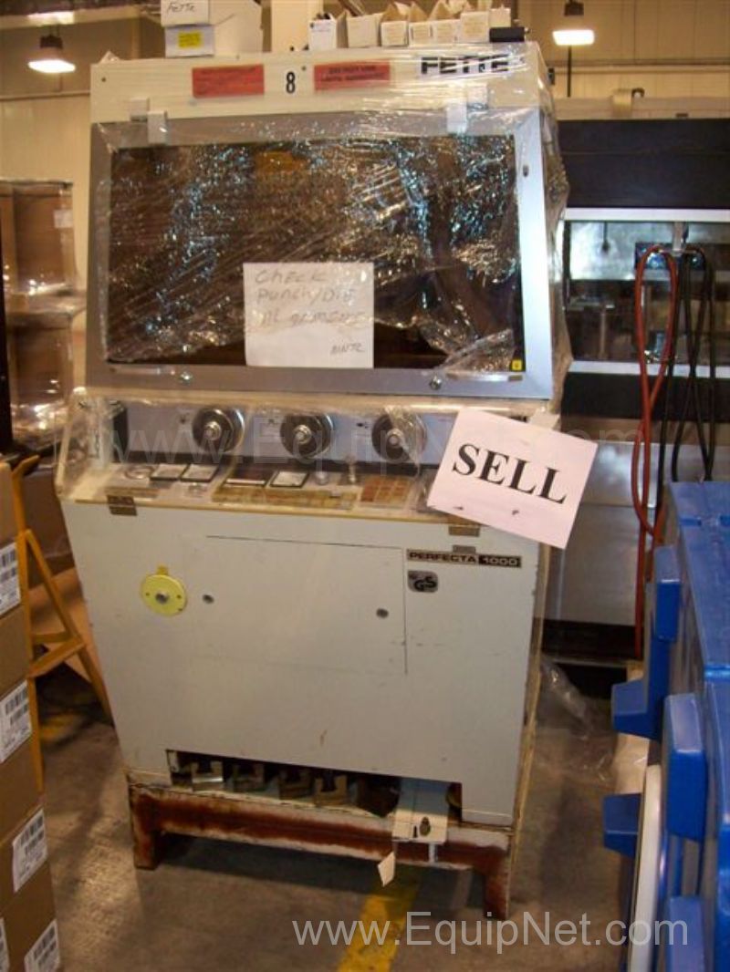 Fette Perfecta 1000 24 Station High Speed Rotary Tablet Press