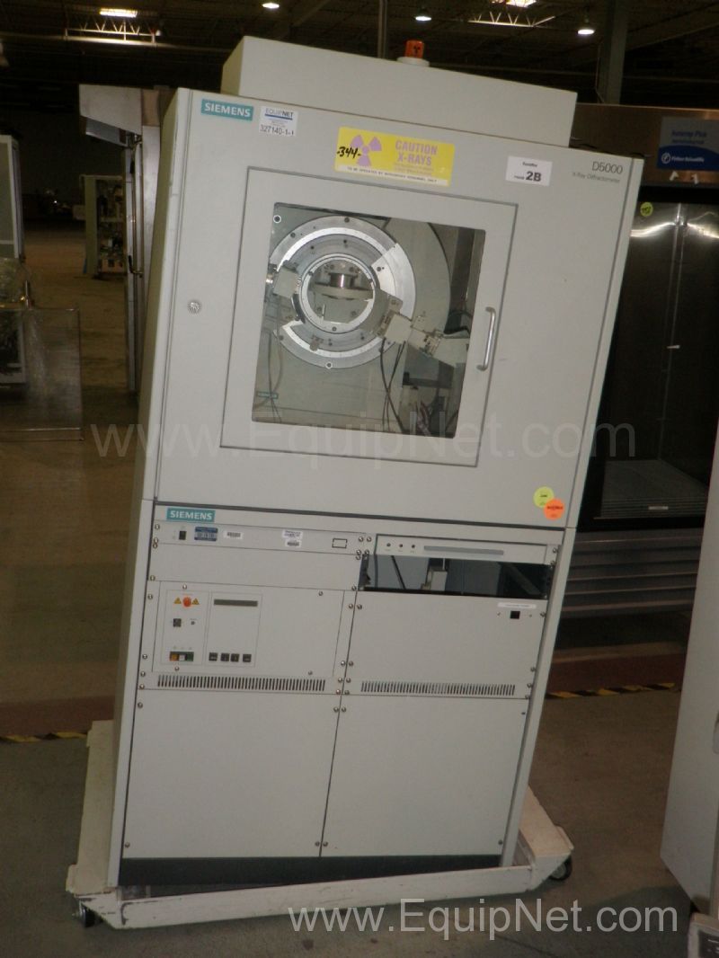 Siemens Model D5000 X-Ray Diffractometer