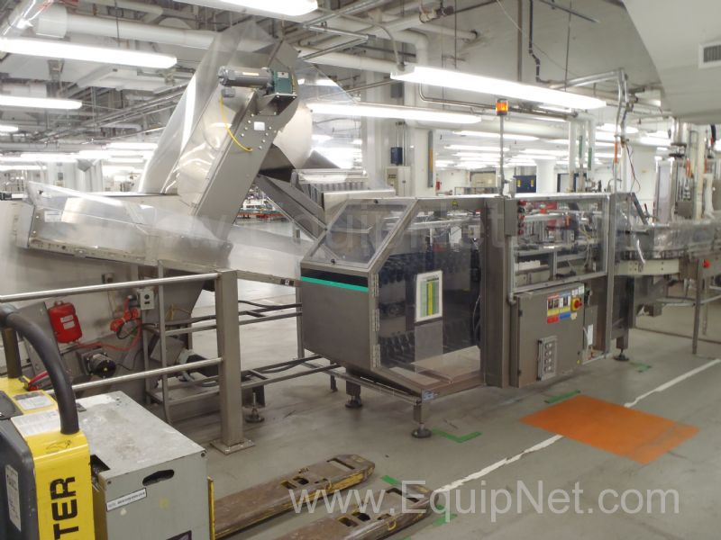 Hoppmann Automatic Container - Bottle Unscrambler with Elevator