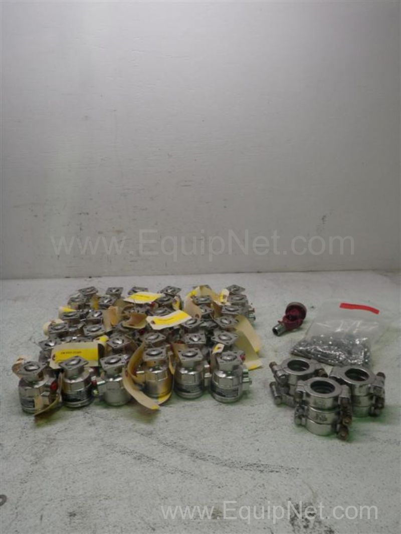Lot of 36 Saunders EC Piston Actuators