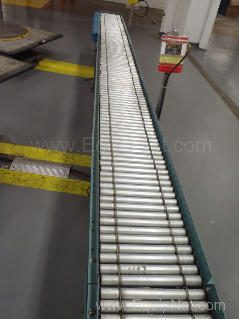 Approx. 25 Feet of Xenorol Motorized Roller Conveyor