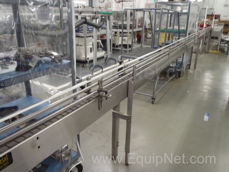 Fourty Four Linear Feet of Alliance Table Top Conveyor 