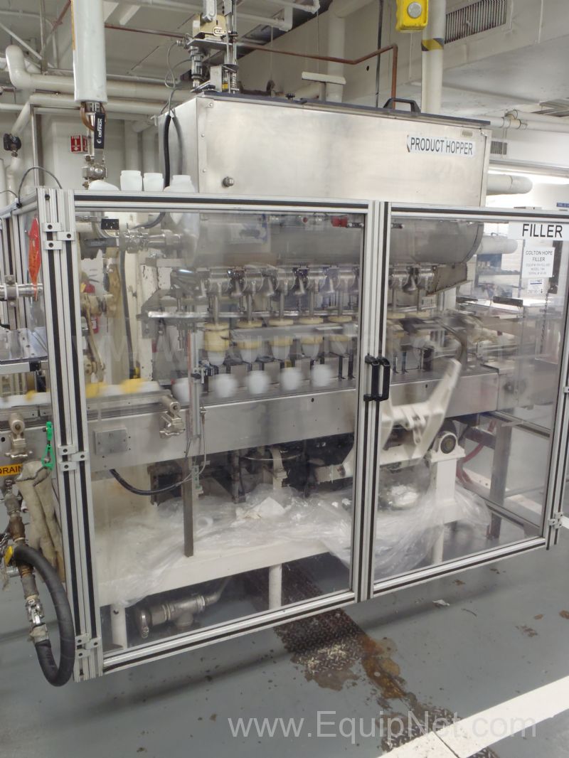 Colton Hope 19A Eight Head Inline Piston Filler