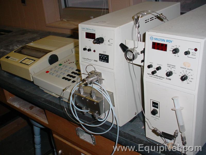 Milton Roy HPLC Spectromonitor 3100 System