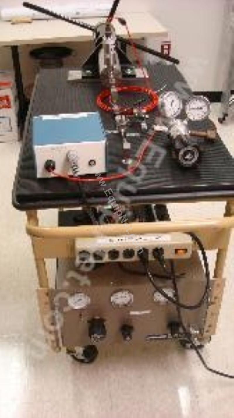 HIP High Pressure Calibration System on a Portable Heavy Duty Cart
