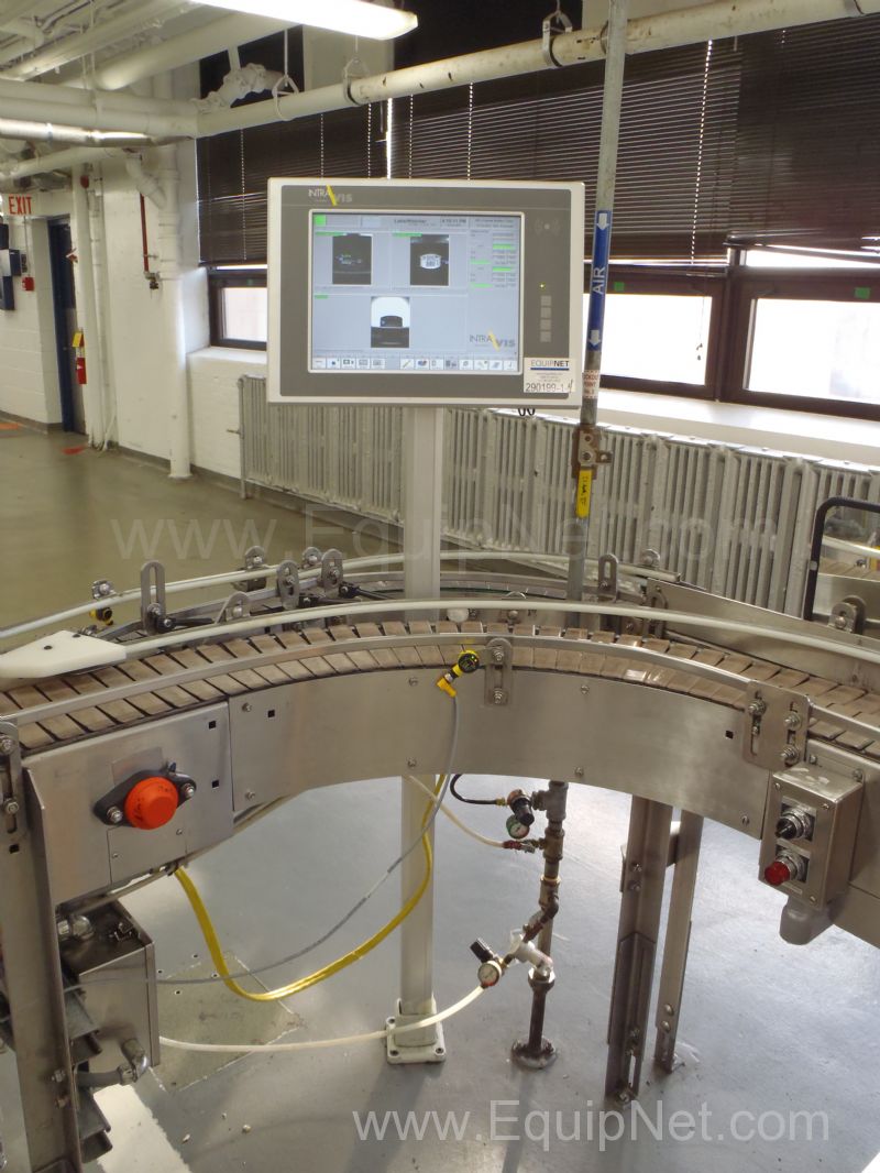 IntraVis Two Station Vision System for Cap and Label Inspection