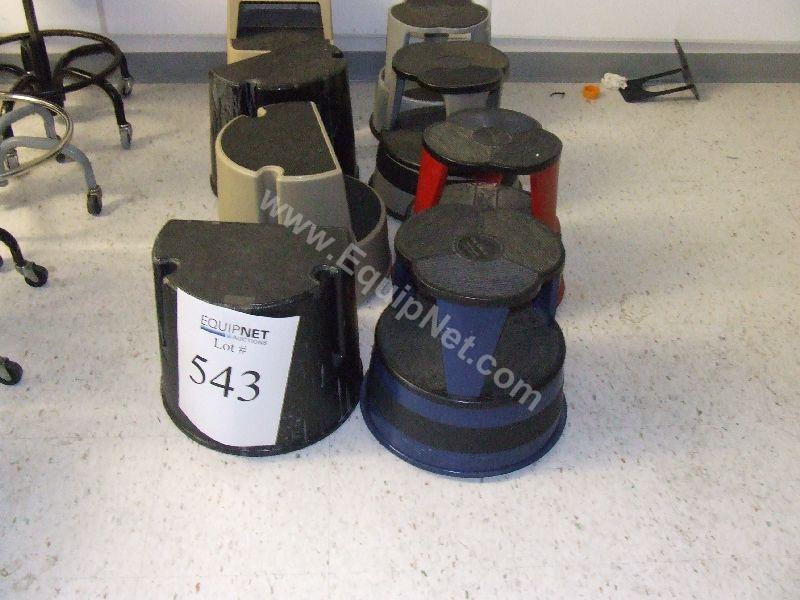 Lot of (8) Rolling Stools