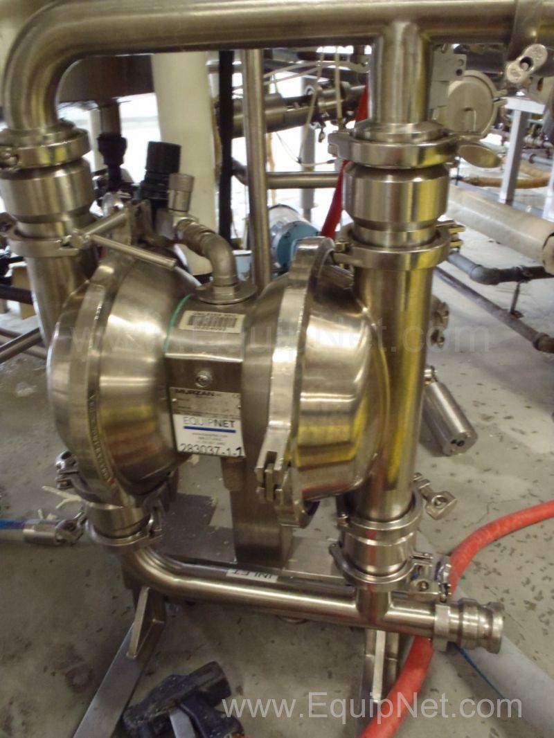 Murzan 10 Inch Stainless Steel Diaphragm Pump Model P1500L-1M