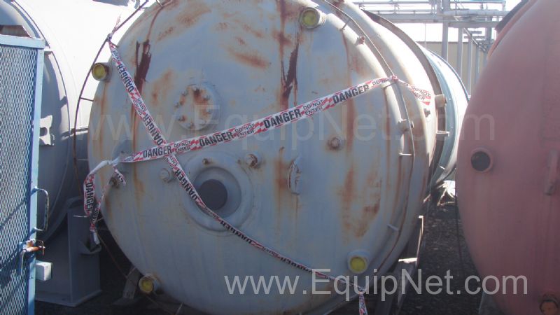 De Dietrich 2000 Gallon Double Jacketed Glass Lined Pressure Vessel