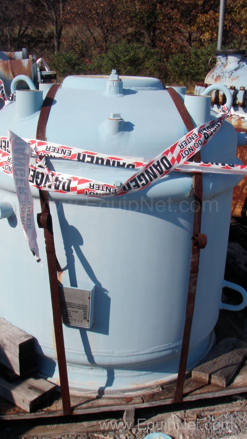 Pfaudler 200 Gallon Jacketed Glass Lined Pressure Vessel