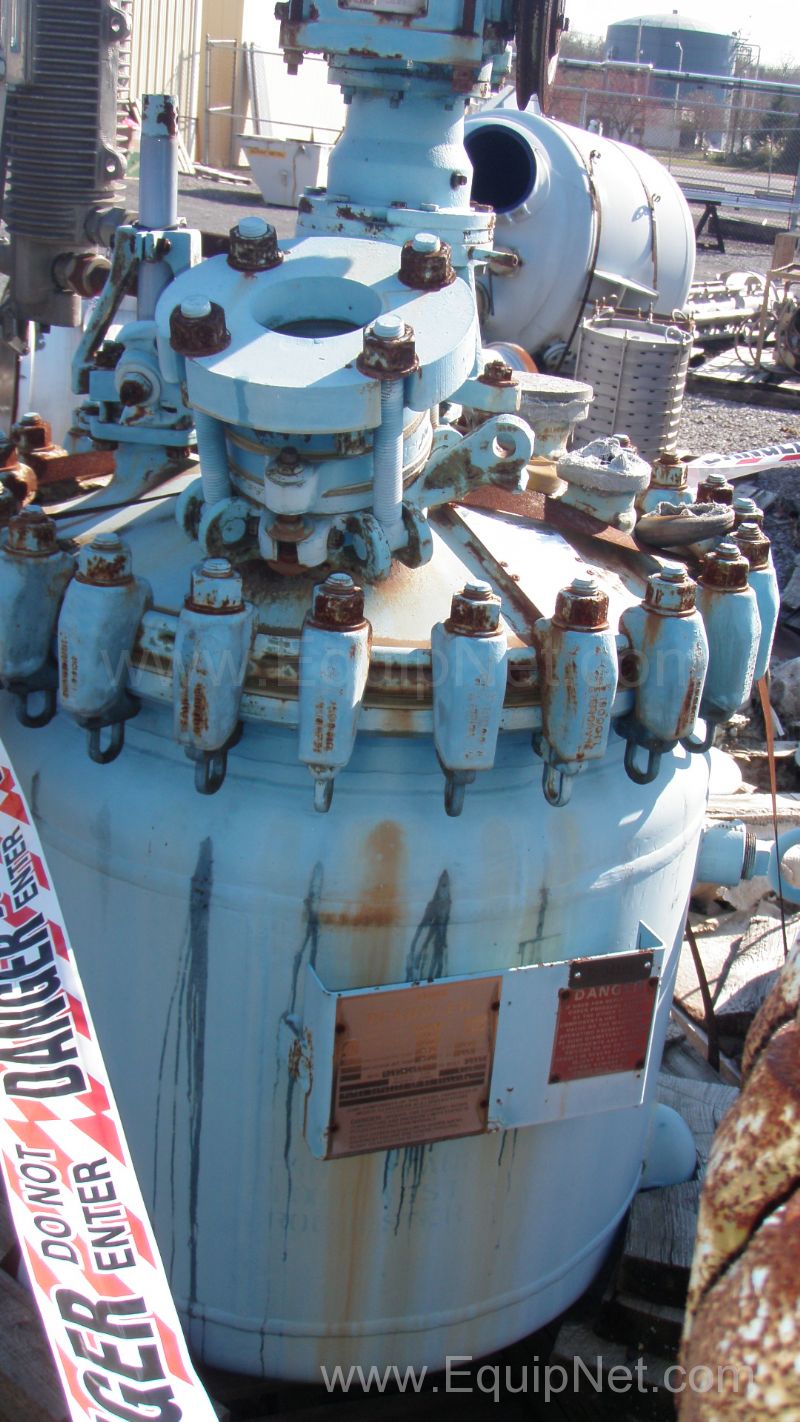 Pfaudler 50 Gallon Jacketed Glass Lined Pressure Vessel