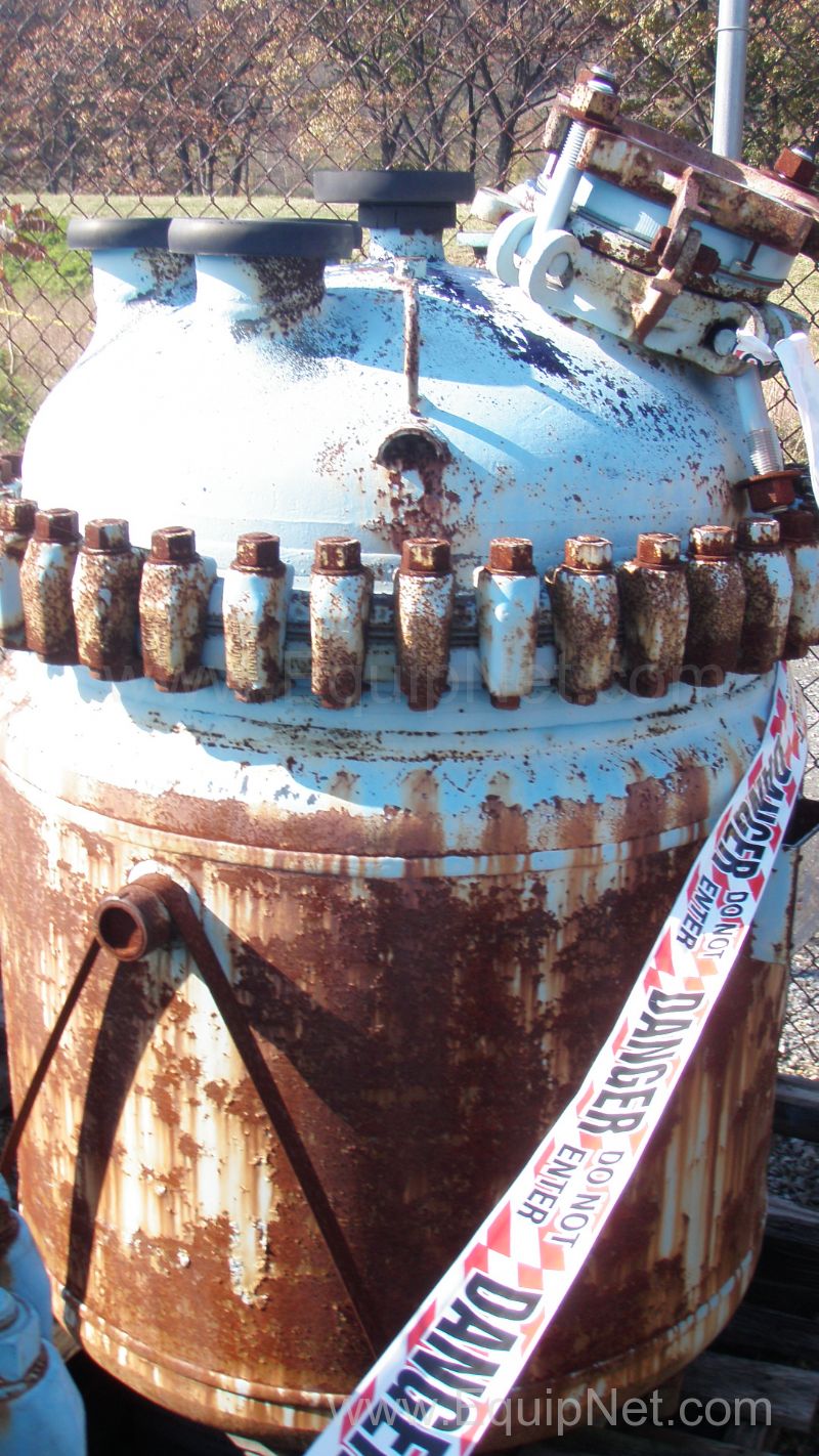 Pfaudler 100 Gallon Jacketed Glass Lined Pressure Vessel
