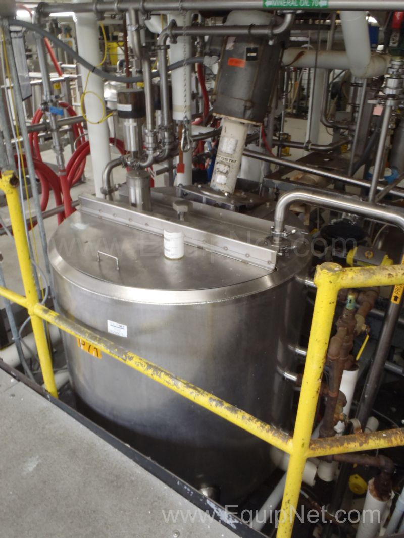 Cherry Burrell 300 Gallon Jacketed Mixing Tank - P71