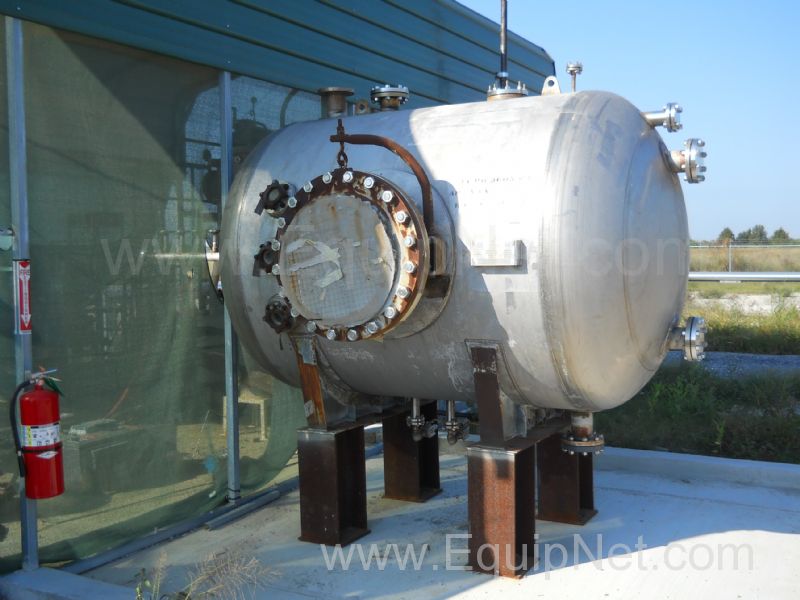 660gal Stainless Steel Horizontal Pressure Vessel 