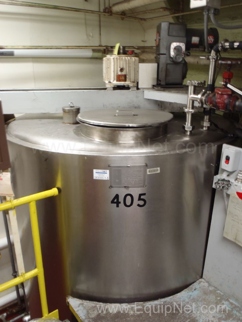 Will-Flow 1,000 Gallon Single Motion Jacketed Mixing Tank - 405