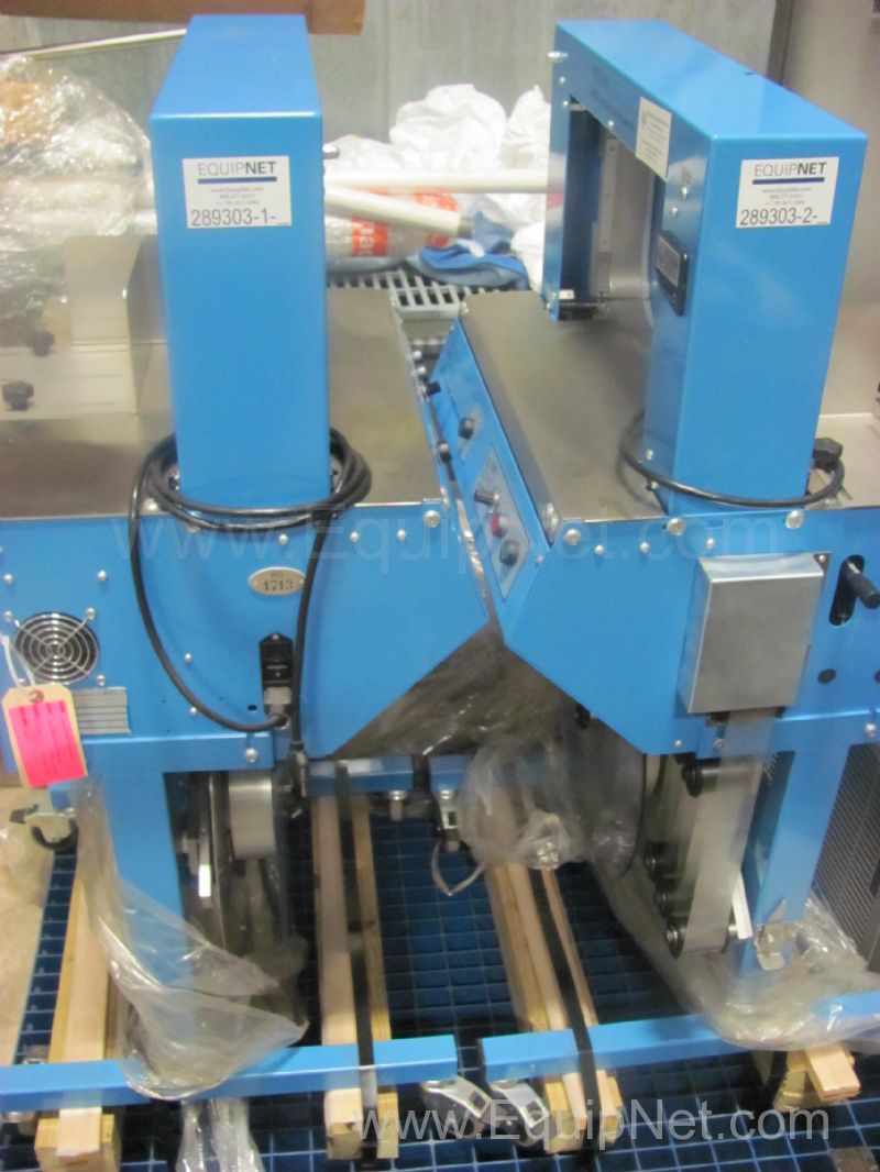 Lot of (2) Unused Automatic Taping Systems Ultra Sonic 2000 AB Auto Banding Machines