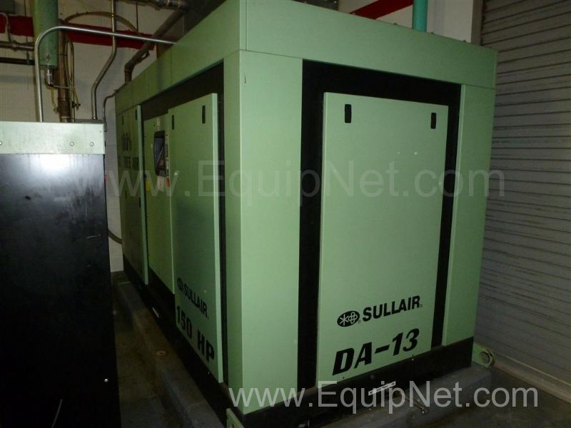 Sullair 150 HP Air Compressor ~640 CFM With Air Dryer