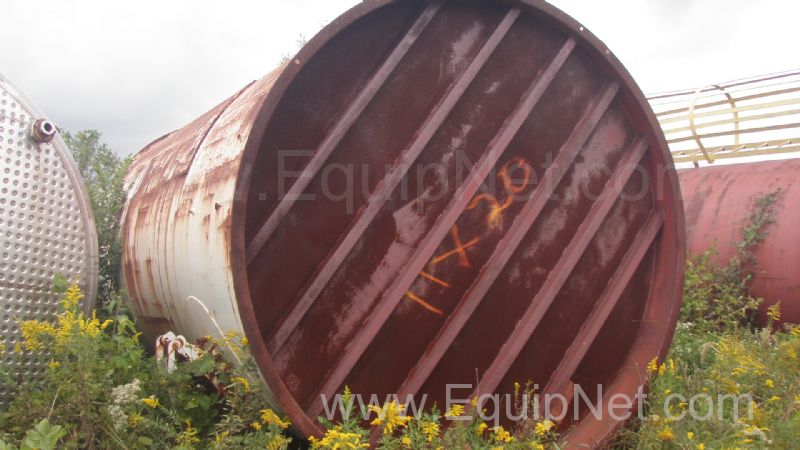 Carbon Steel 15,000 Gallons Agitated Tank with Internal Coil