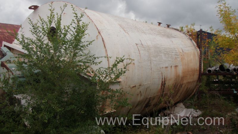 Lot of 2 Carbon Steel 15,000 Gallons Agitated Tanks