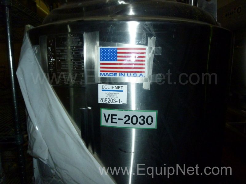 Precision Stainless 380 Liter Jacketed Tank