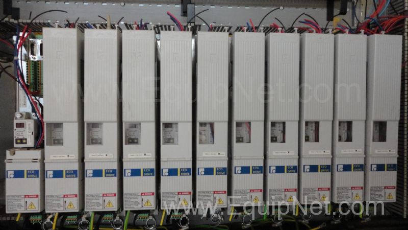Lot of 11 off Indramat Servo Drives DKCO2.3-040-7-FW with Firmware Module FWA-ECODR3-SGP-01VRS