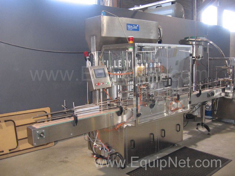 Mega-Tech Model GC-6B Liquid Filler Capper Combination