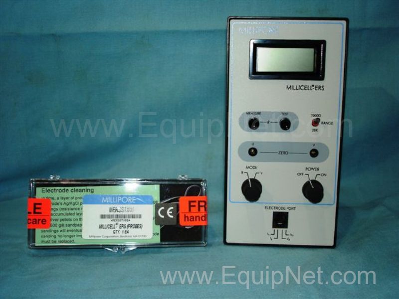 Unused Millipore Millicell-ers with Electrode Cleaning Kit