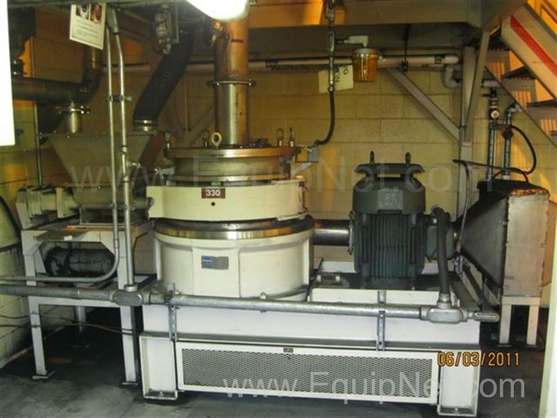 Hosokowa Micron Model MVM 50 Vetex Mill And Separator System