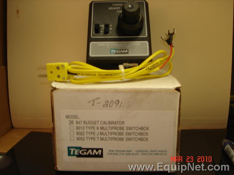 Tegam 847 Budget Calibrator