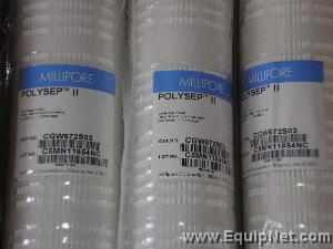 Unused Lot of 6 Millipore Polysep II 20'' Filter Elements
