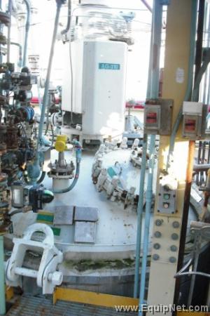 Pfaudler 3,000 Gallon Glass Lined Reactor