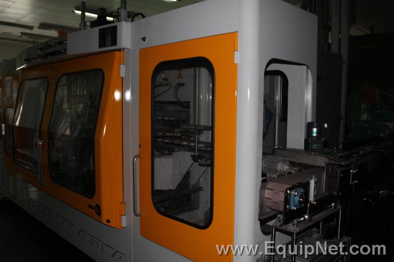 Meccanoplastica Two Station Blow Moulding Machine Model MP5D