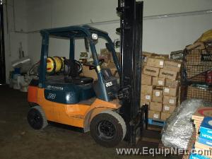 Toyota 42F 7FG20 Fork Truck 4000mm height with Side Shifter