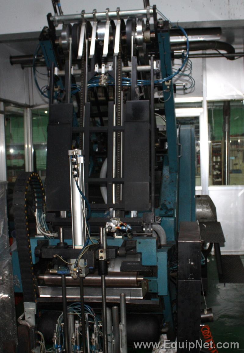 Sacmi Capping Press with Control Panel and Conveyor Belt
