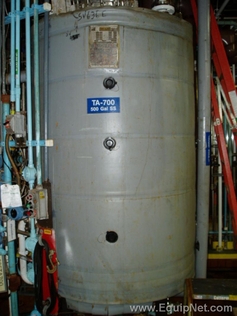 Alloy Fab Stainless Steel 500 Gallon Reactor