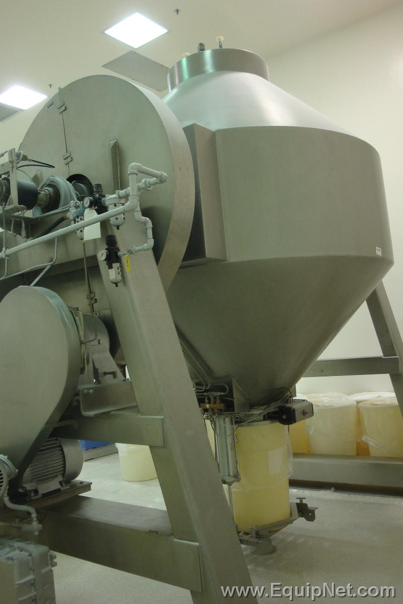 Gemco Double Cone 150 cubic feet blender w/ SS Legs