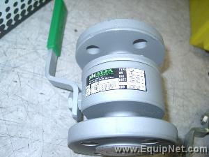 Unused Lot of (8) 1/2'' (DN15) Alfa Valvole Carbon Steel Flanged Ball Valves