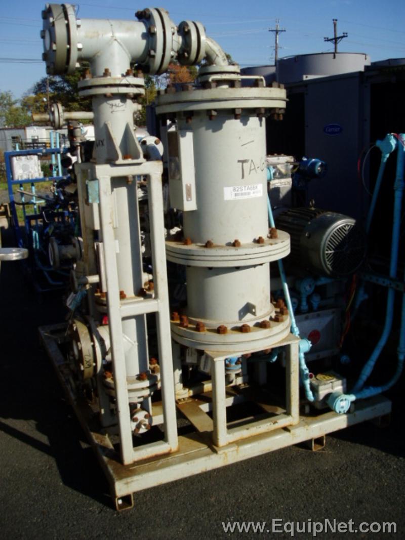 Rietschle 283 SCFM Hastelloy Vacuum Pump System Model # VWZ 402 
