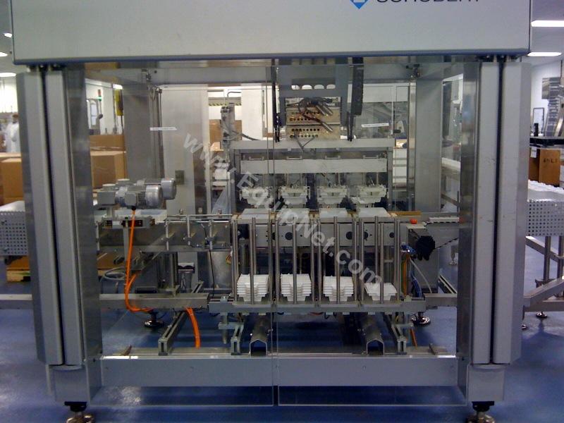 Schubert Robotic Kitting Line for Bottles of Tablets or Capsules - Line 72